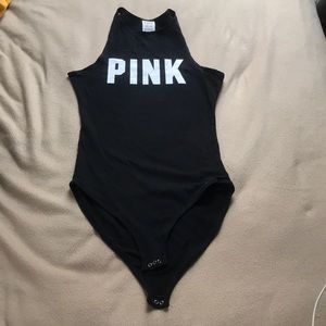 Black & White PINK Body Suit